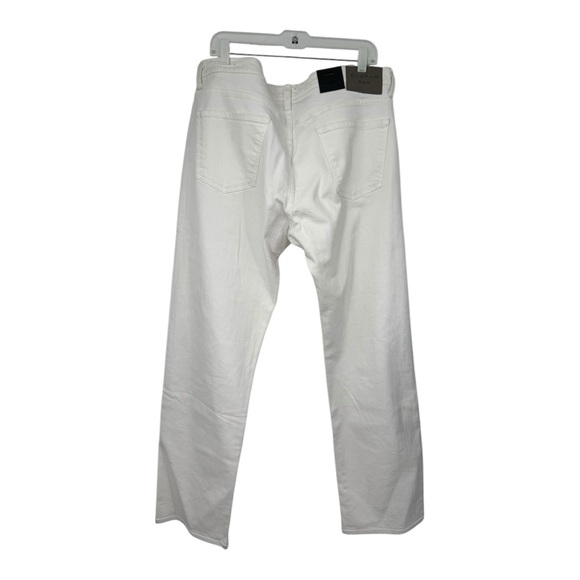 Citizens of Humanity Slim Straight Jeans NWT Soft White High Rise - Picture 6 of 7